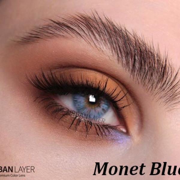 Monet Blue - Φακοί επαφής με χρώμα και βαθμούς μυωπίας